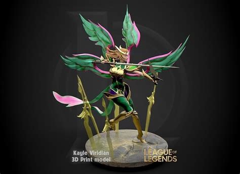 Viridian Kayle - 3D Print model - Fanart 3D model 3D printable | CGTrader