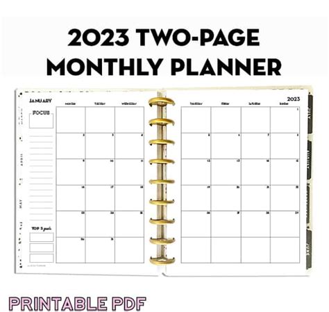 2023 Monthly Calendar Free Printable, 45% OFF