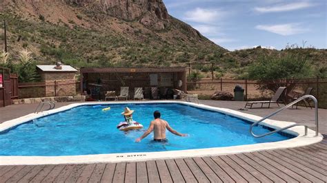 Swimming at Terlingua Ranch Lodge - YouTube