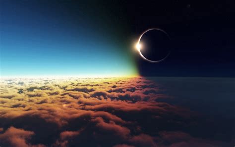 2560x1440 resolution | solar eclipse, eclipse , space art, sky, space ...