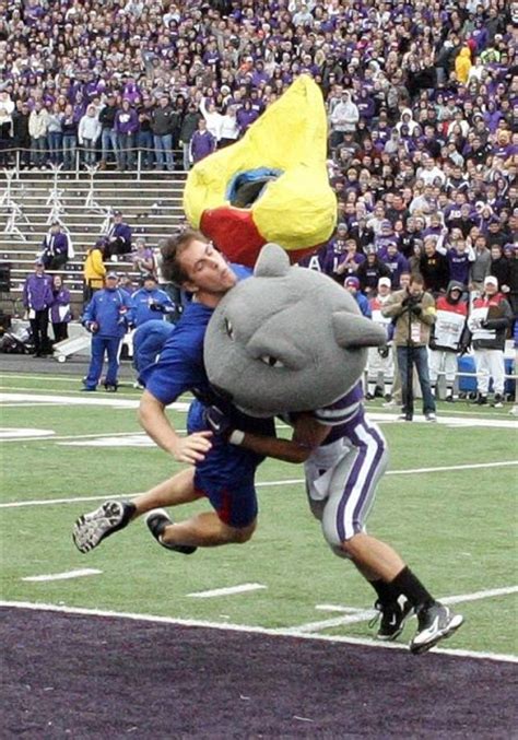 Kansas State mascot tackles better than Kansas State players - SBNation.com