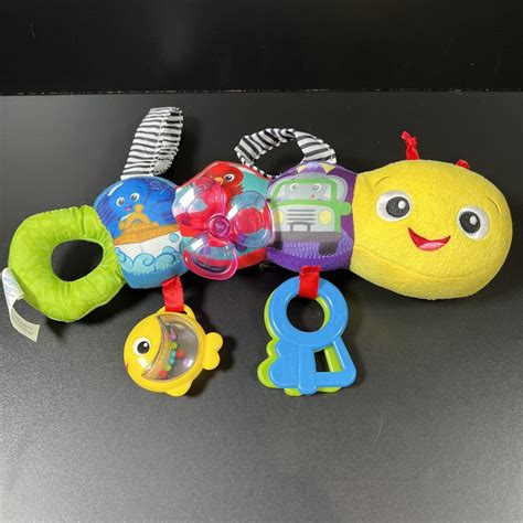 Baby Einstein Caterpillar Stroller Car Seat Detachable Toy Rattle ...