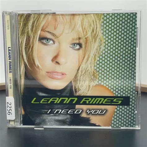 I NEED YOU de LeAnn Rimes (CD, Mar-2002, Curb) EUR 7,10 - PicClick FR