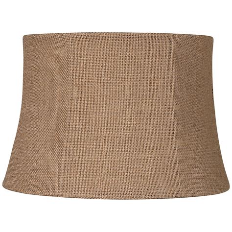 Better Homes and Gardens Large Lamp Shade Burlap Fabric Round Drum Shade Brown Lamp Shades TE6500633