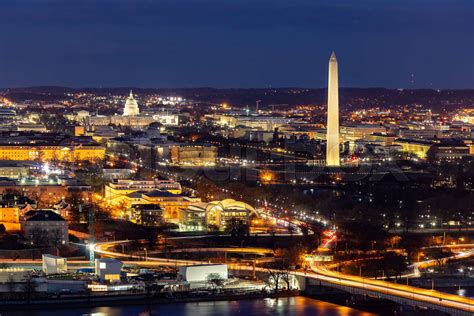 Washington DC Aerial | Stock image | Colourbox