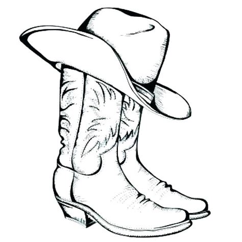 Cowboy Hat Coloring Page at GetColorings.com | Free printable colorings pages to print and color