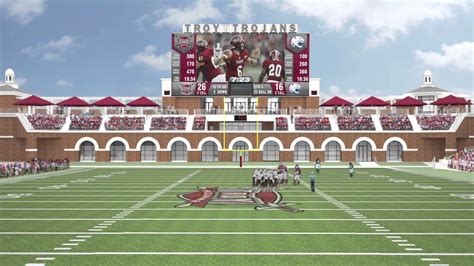 Troy Athletics Press Conference - North End Zone Football Facility - YouTube