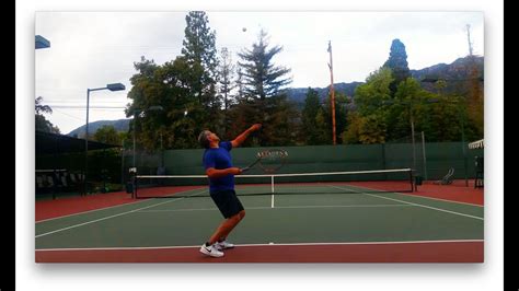 Tennis Serving Drill - YouTube