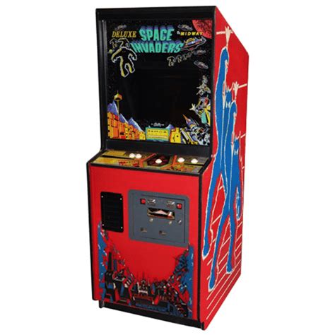 Buy Original Red Space Invaders Arcade Machine | Arcade Direct UK