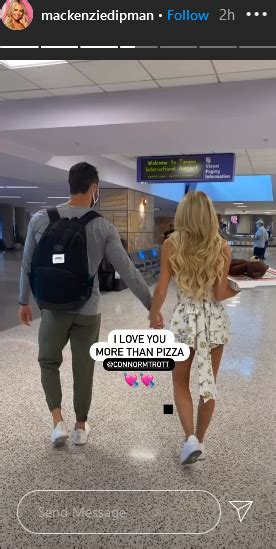 'Love Island': Mackenzie & Connor Reconnect Outside The Villa