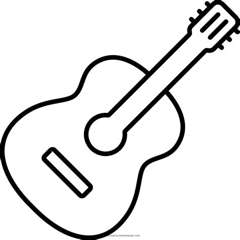 Gitarre Ausmalbilder - Ultra Coloring Pages