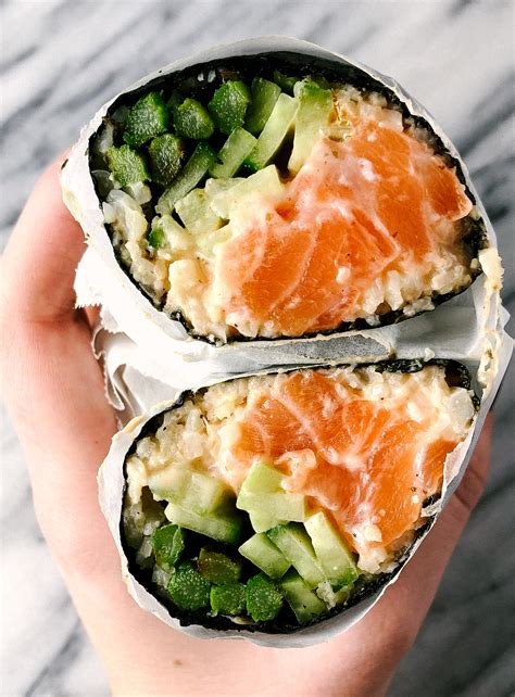 Whole30 Sushi Burrito - Mad About Food