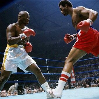 George Foreman vs. Joe Frazier 2 | George foreman, Nassau coliseum, George