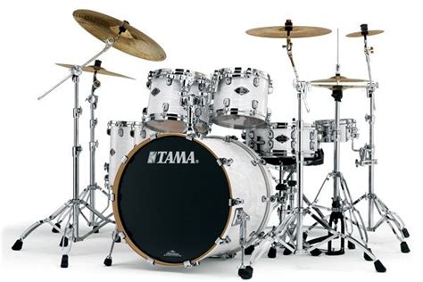 #Tama Starclassic Performer B/B #Drums : White Silk | Drums, Drum set ...