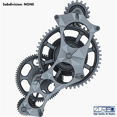 ArtStation - Gear Mechanism v 3 | Resources