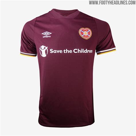 Hearts 20-21 Home Kit Released - Footy Headlines