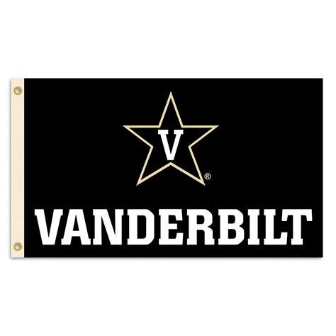 Vanderbilt Commodores NCAA College Logo 3' x 5' Flag w/Grommets