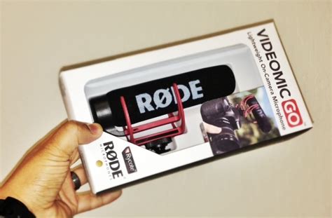 Rode VideoMic GO On-Camera Shotgun Microphone | CheesyCam