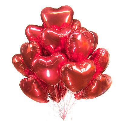 [Helium] Red Hearts Balloon Bouquet - MR PARTY