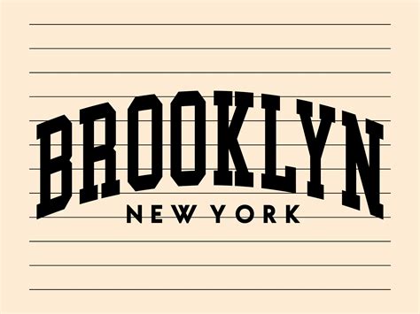 Brooklyn Svg and Png - Etsy