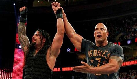 WWE Considering a Tag Team Match for The Rock vs. Roman Reigns Feud