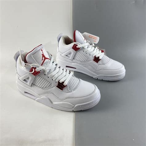 Air Jordan 4 Retro Metallic Red CT8527-112 | Cute nike shoes, Swag shoes, Preppy shoes