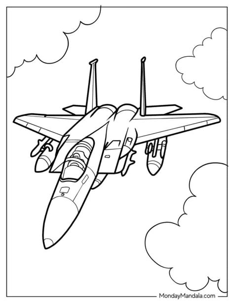 Air Force Planes Coloring Pages