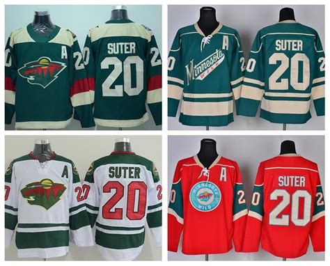 2021 Minnesota Wild 20 Ryan Suter Stadium Series Jerseys Ice Hockey For ...