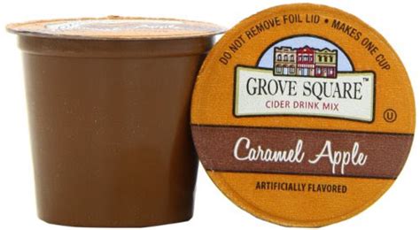 k cup hot chocolate: Grove Square Caramel Apple Cider, Sugar Free, 24 ...