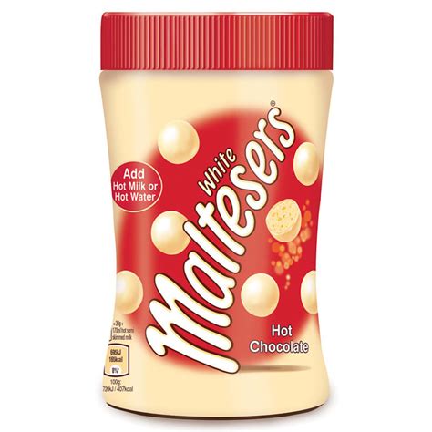 Maltesers Instant White Hot Chocolate 180g | Hot Drink, Hot Chocolate