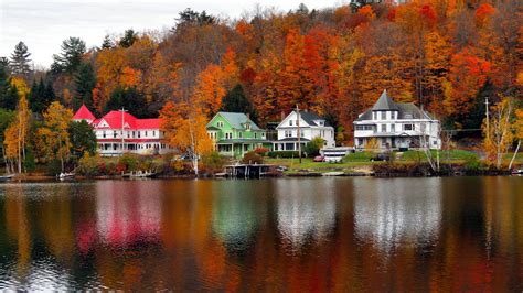 Autumn on Lake Placid, New York | Lake placid new york, Lake placid ...