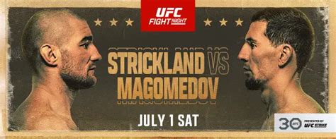 UFC Fight Night: Strickland vs. Magomedov live stream without Reddit ...