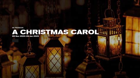 A Christmas Carol 2024 Old Vic tickets in London