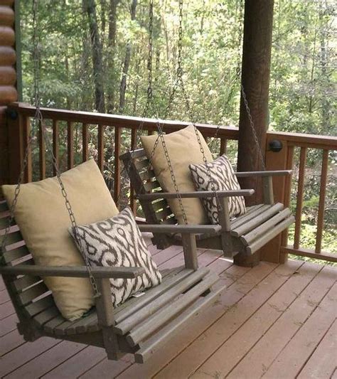 85 Relaxing Farmhouse Porch Swing Ideas #relaxingsummerporches in 2020 ...