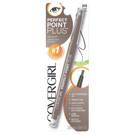 CoverGirl Perfect Point Plus Eyeliner Pencil,Grey Khaki 215 0.01 oz(Package may vary) - Walmart ...