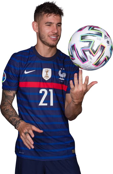 Lucas Hernandez France football render - FootyRenders