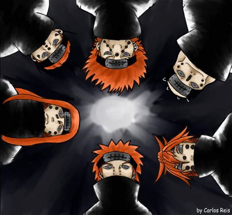 Naruto - Six Path of Pain by CarlosHReis on DeviantArt