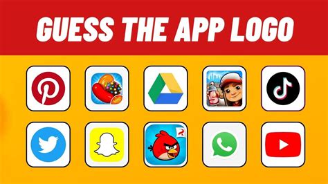 Guess the App Logo In 3 Seconds | Famous App Logo | Logo Quiz - YouTube