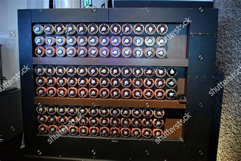 Bombe Alan Turing 2001 Nonworking Replica Editorial Stock Photo - Stock Image | Shutterstock