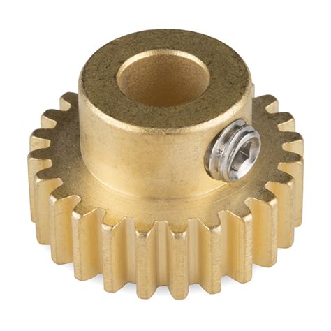 Gear - Pinion Gear (24T; 0.25" Bore) | Buy in Australia | ROB-12225 | Sparkfun | Core Electronics