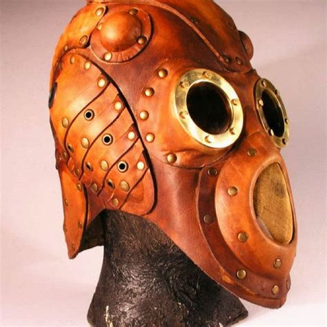 leather steampunk mask | Steampunk mask, Steampunk, Unique masks