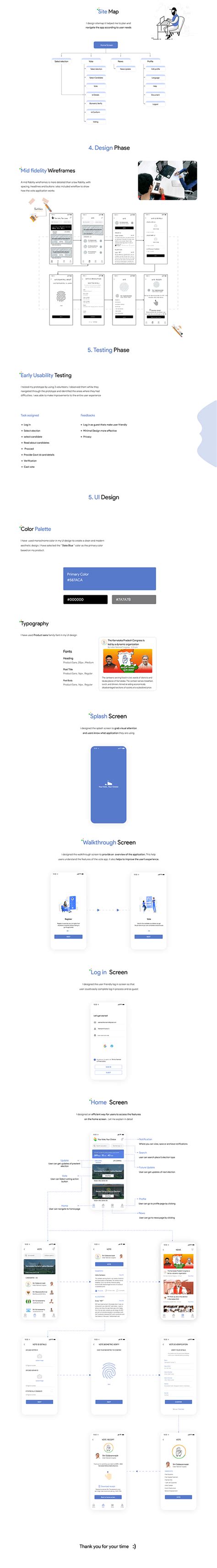 voting app :: Behance