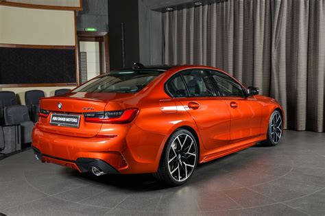 New BMW 330i M Sport Has M Performance Parts and Sunset Orange Paint - autoevolution