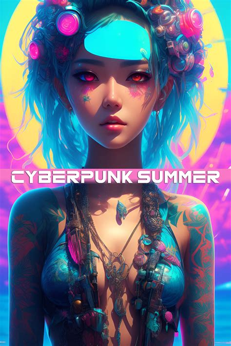 Cyberpunk Summer | PromptHunt Template