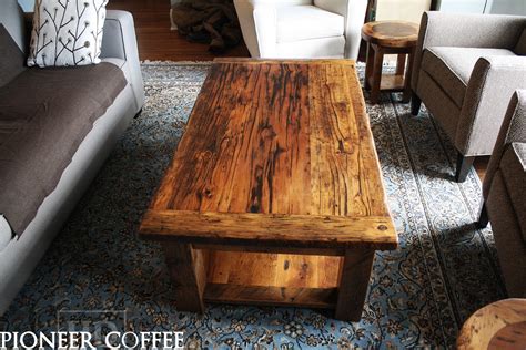 Custom Barnwood Coffee Tables | Blog