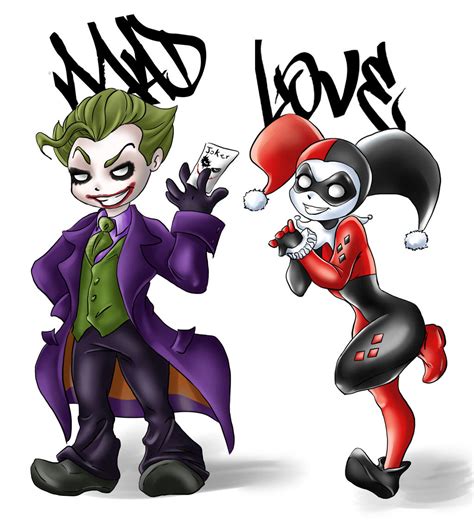 Chibi Joker E Harley Colori by DesiArt82 on DeviantArt