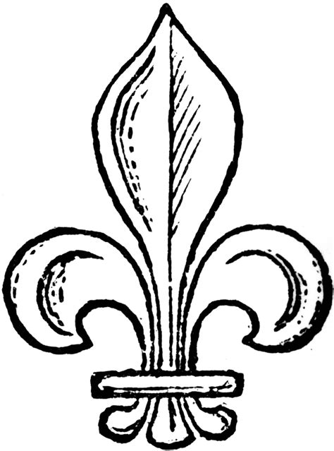 Free Fleur De Lis Coloring Page, Download Free Fleur De Lis Coloring ...