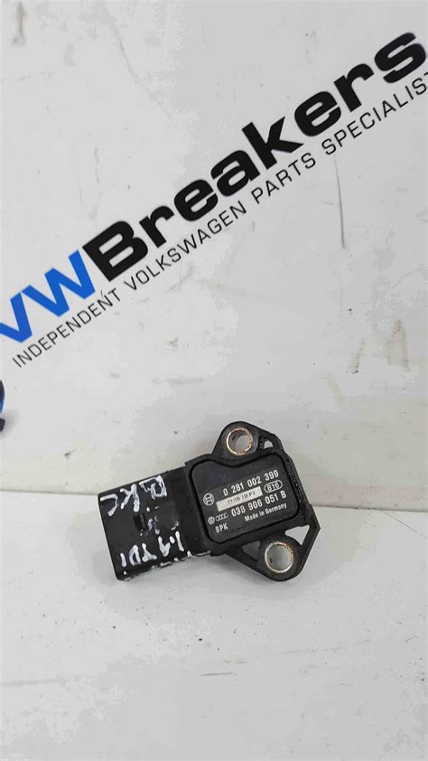 Volkswagen Golf MK5 2003-2009 Caddy MAP Manifold Pressure Sensor 038906051B - Store - Used ...