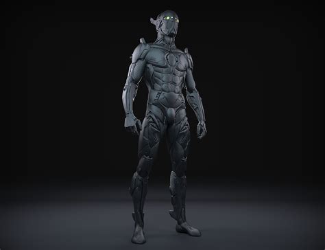 Cyberpunk Character, 3d Model Character, Character Concept, Character Design, Star Citizen ...
