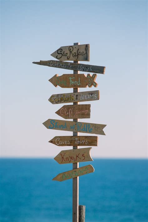 DIY: How to Make a Beach Directional Sign